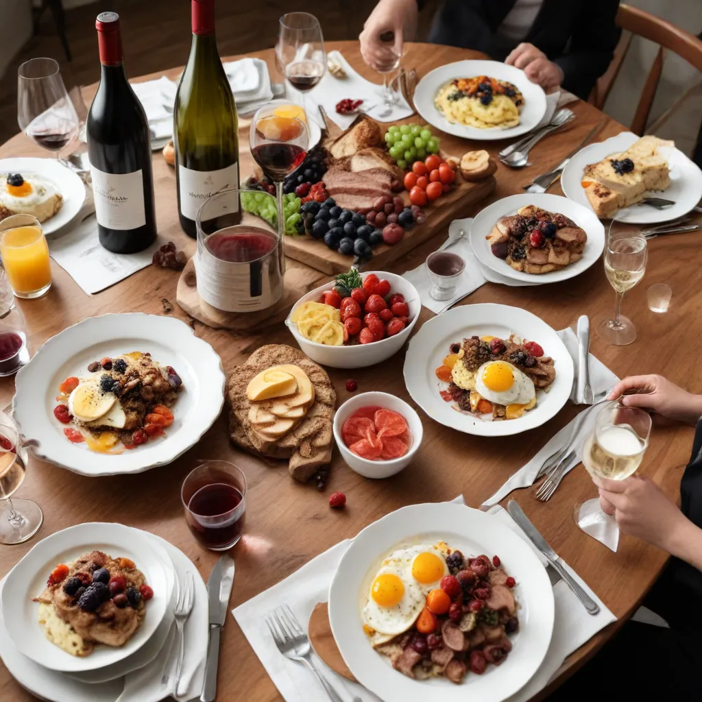 Breakfast of Brilliance: Crafting Gourmet Meals to Complement Our Wines