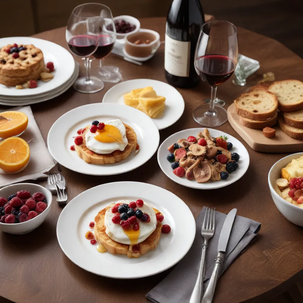 Culinary Craftsmanship: Designing Gourmet Breakfasts Around Wine Flavors