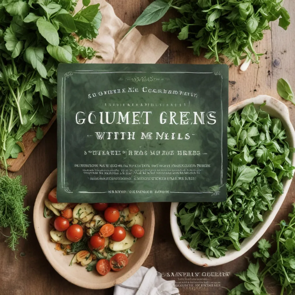 Gourmet Greens: Elevating Meals with Homegrown Produce and Herbs