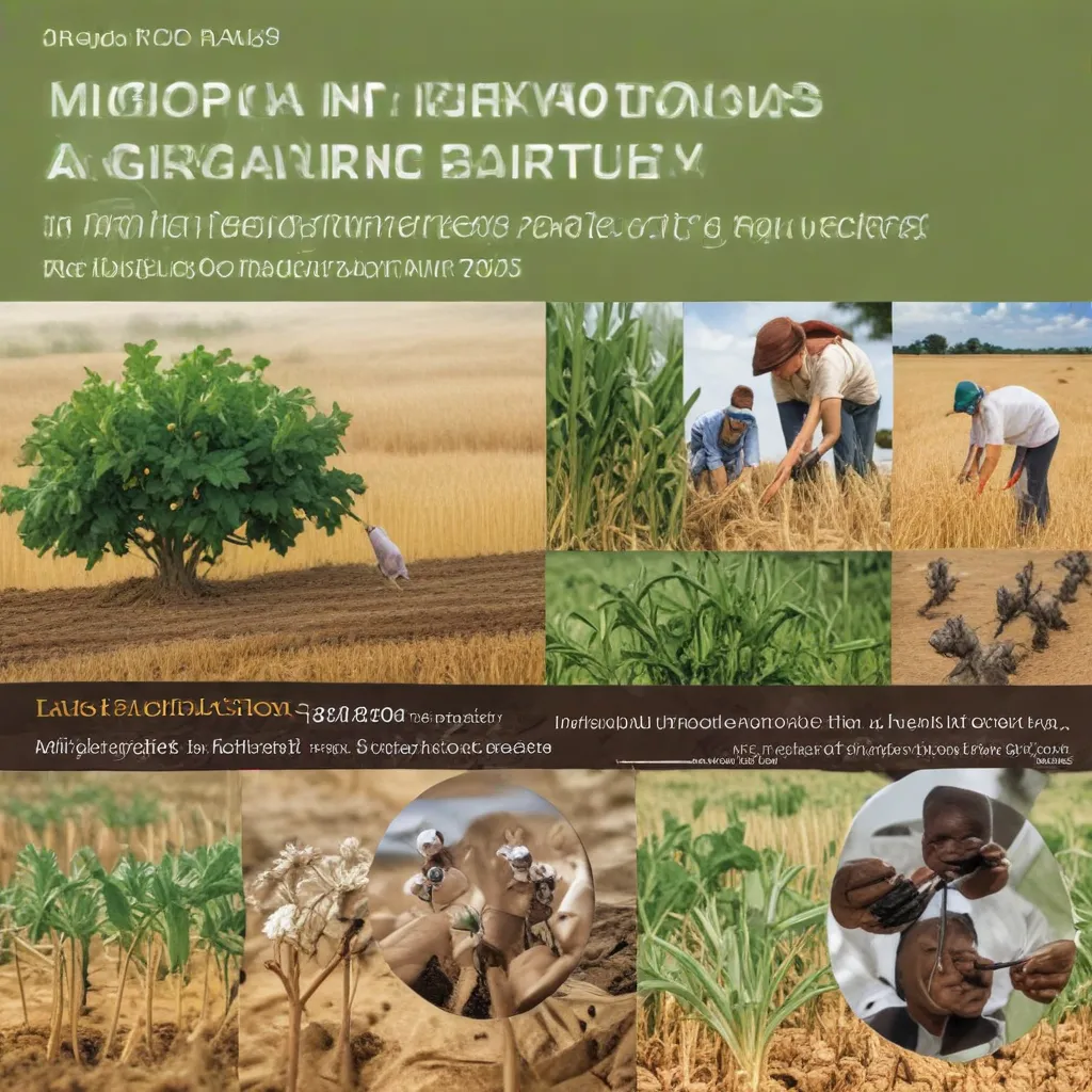 Microbial innovations in agriculture: interdisciplinary approaches to …