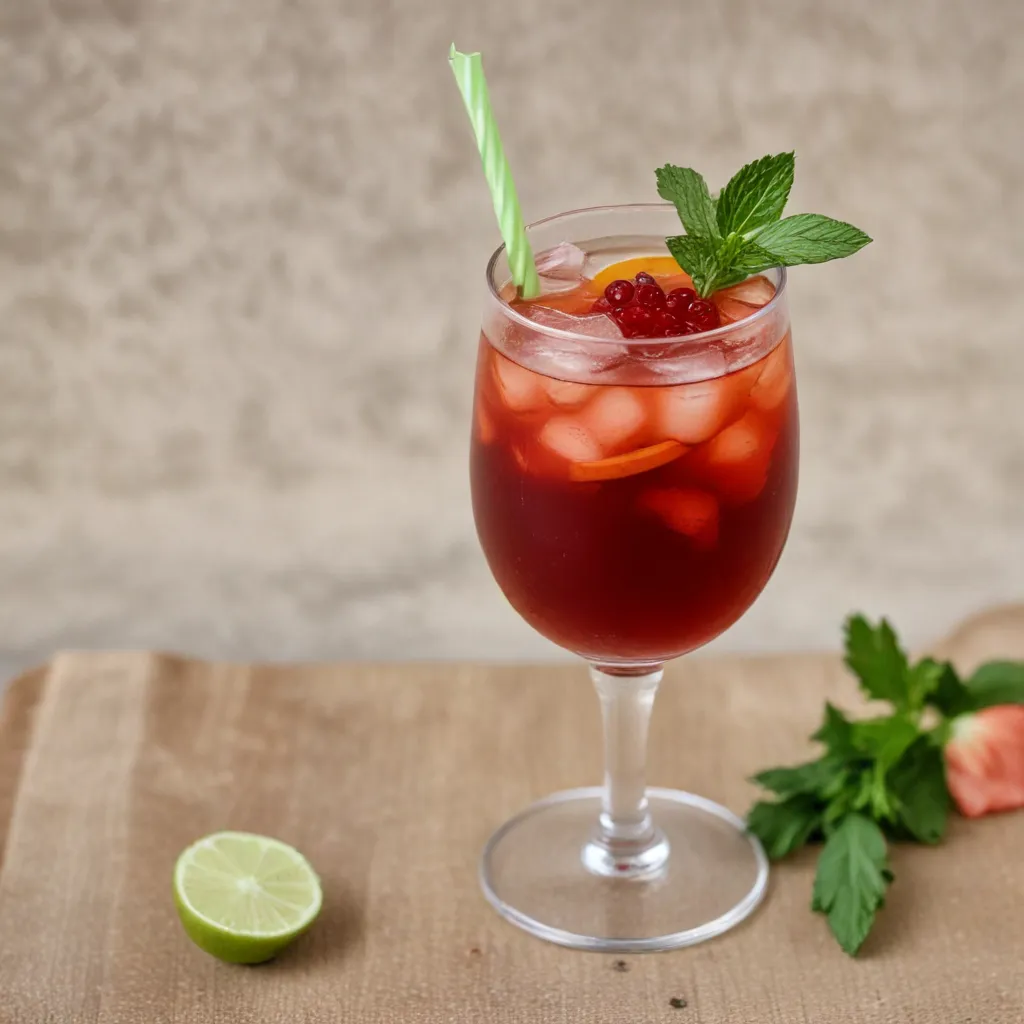 Pig’s Blood Spritz Cocktail (Carrie) – VeggieJeva