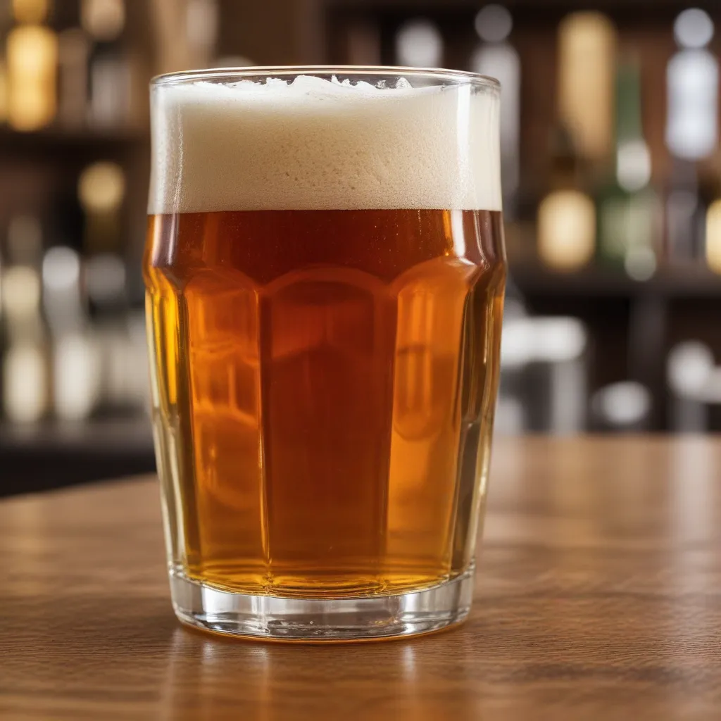 Removing pint glasses could reduce beer sales by almost 10