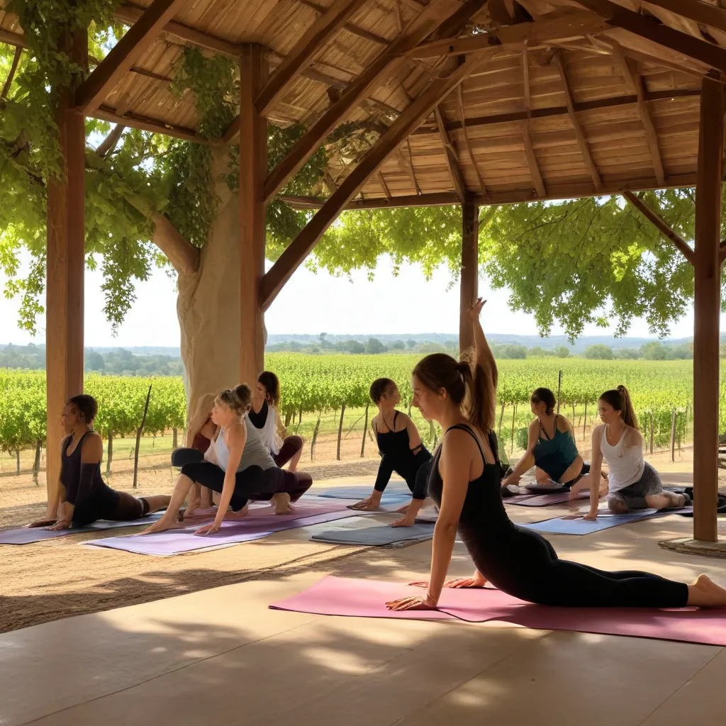 Vineyard Vinyasas: Restorative Yoga and Wine Tasting Experiences