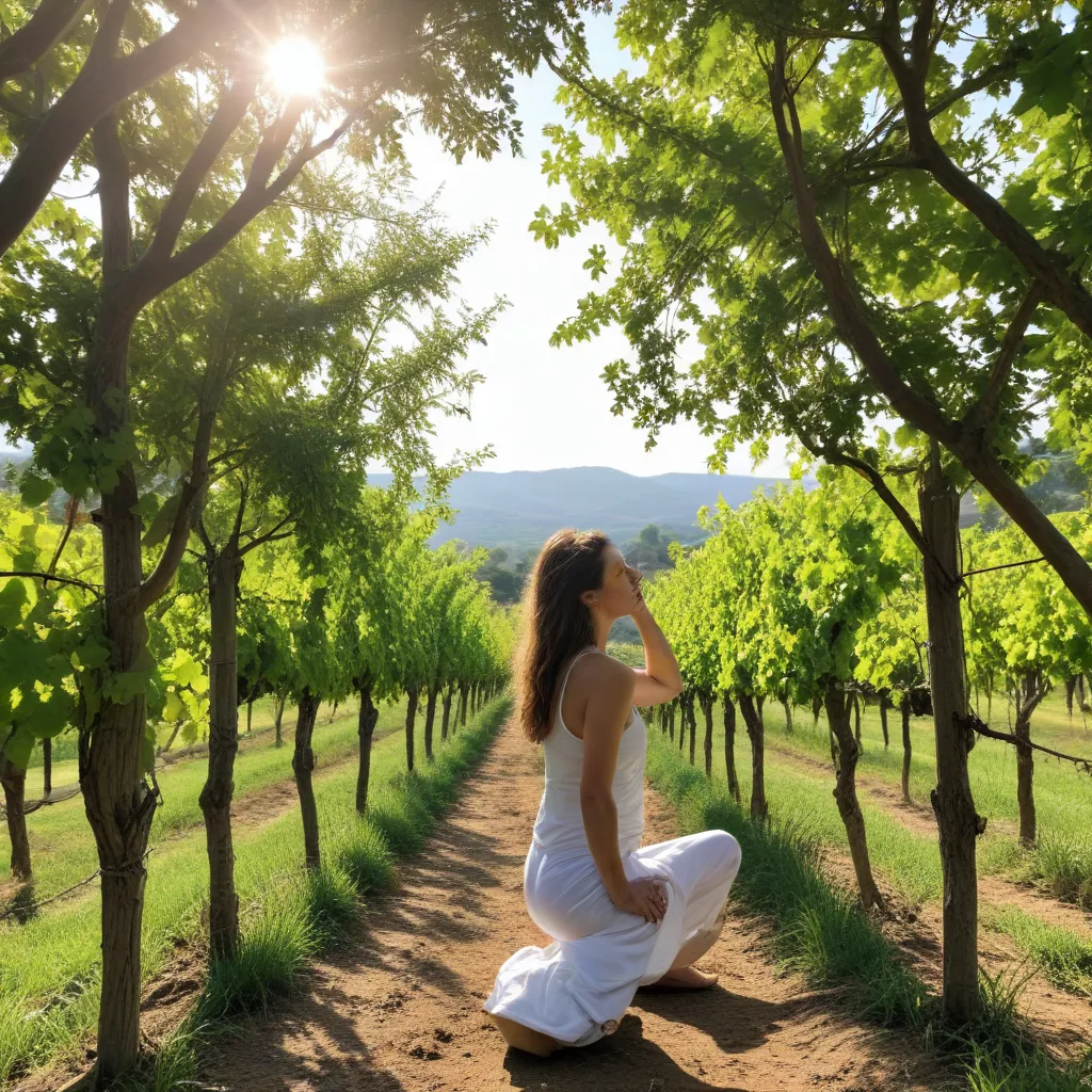 Wellness Wanderings: Mindful Forest Bathing Amidst the Vineyard Vistas